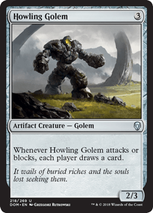 Howling Golem (Dominaria) Near Mint - Nick Nack's Full Frontal Attack
