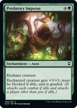 Predatory Impetus (Commander Legends: Battle for Baldur's Gate) Near Mint - Nick Nack's Full Frontal Attack