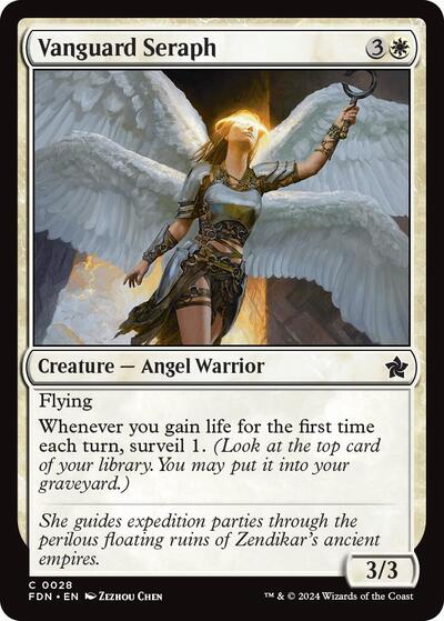 Vanguard Seraph (Foundations) Near Mint