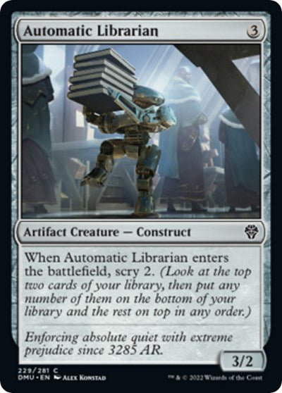 Automatic Librarian (Dominaria United) Near Mint - Nick Nack's Full Frontal Attack