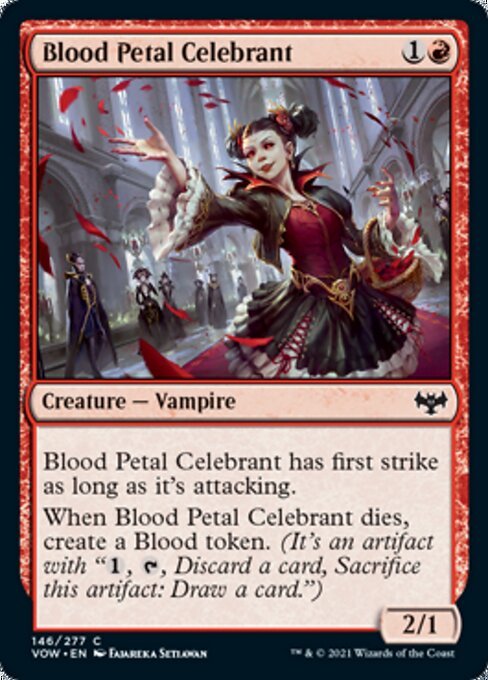 Blood Petal Celebrant (Innistrad: Crimson Vow) Near Mint - Nick Nack's Full Frontal Attack