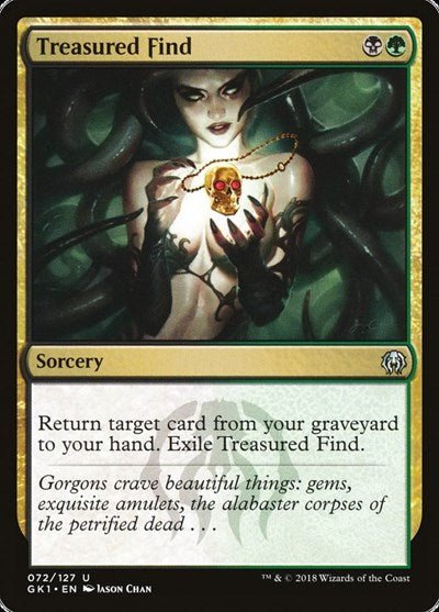 Treasured Find (Guilds of Ravnica: Guild Kits) Near Mint - Nick Nack's Full Frontal Attack