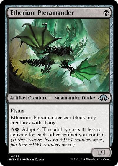 Etherium Pteramander (Modern Horizons 3) Near Mint - Nick Nack's Full Frontal Attack