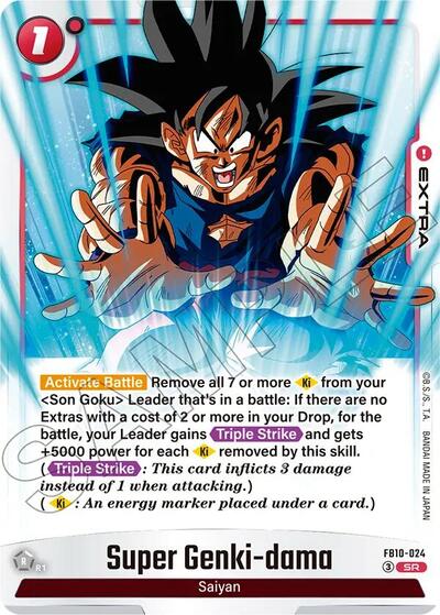Super Genki-dama (Cross Force) Near Mint Holofoil