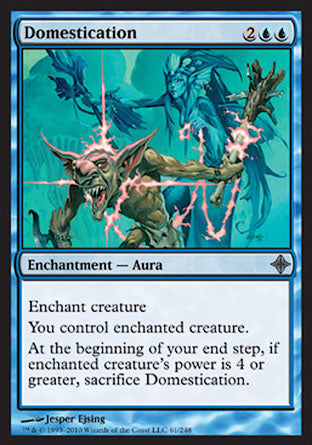 Domestication (Rise of the Eldrazi) Light Play