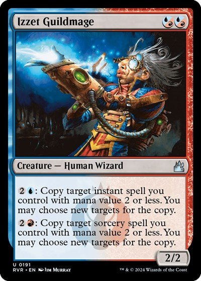 Izzet Guildmage (Ravnica Remastered) Near Mint - Nick Nack's Full Frontal Attack