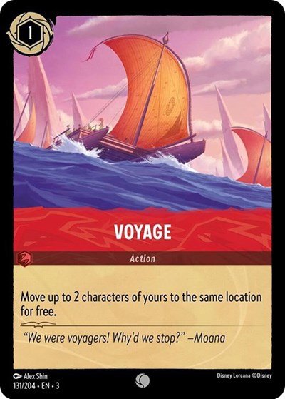 Voyage (Into the Inklands) Near Mint - Nick Nack's Full Frontal Attack