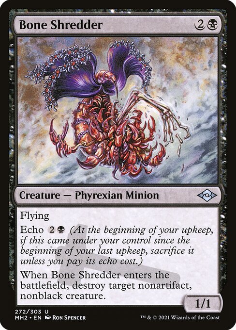 Bone Shredder (Foil Etched) (Modern Horizons 2) Near Mint Foil - Nick Nack's Full Frontal Attack