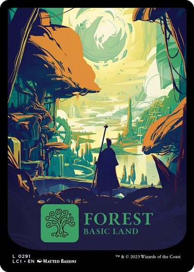 Forest (0291) (The Lost Caverns of Ixalan) Near Mint - Nick Nack's Full Frontal Attack