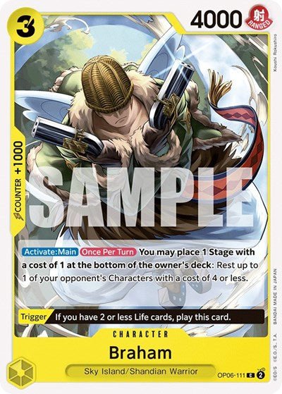 Braham (Wings of the Captain) Near Mint - Nick Nack's Full Frontal Attack