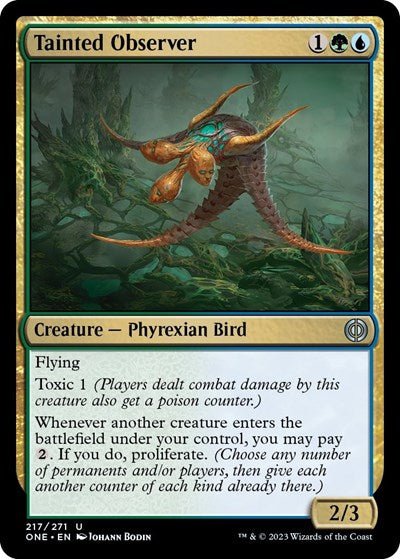 Tainted Observer (Phyrexia: All Will Be One) Near Mint - Nick Nack's Full Frontal Attack