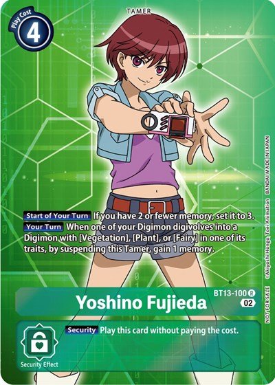 Yoshino Fujieda (Box Topper) (Versus Royal Knights) Near Mint Foil - Nick Nack's Full Frontal Attack