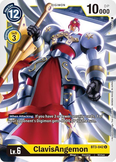 ClavisAngemon (Release Special Booster) Near Mint - Nick Nack's Full Frontal Attack