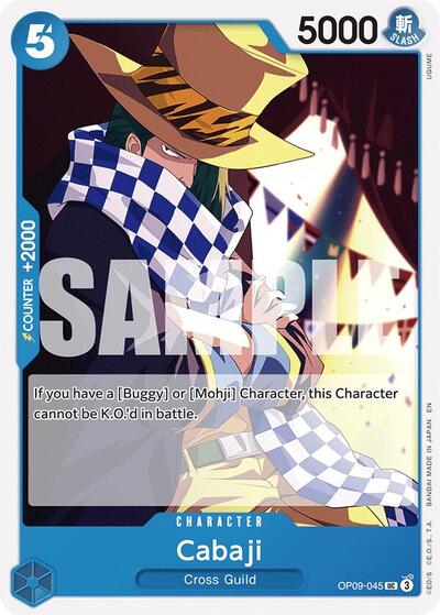 Cabaji (Reprint) (Starter Deck 25: BLUE Buggy) Near Mint - Nick Nack's Full Frontal Attack