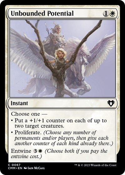 Unbounded Potential (Commander Masters) Near Mint - Nick Nack's Full Frontal Attack