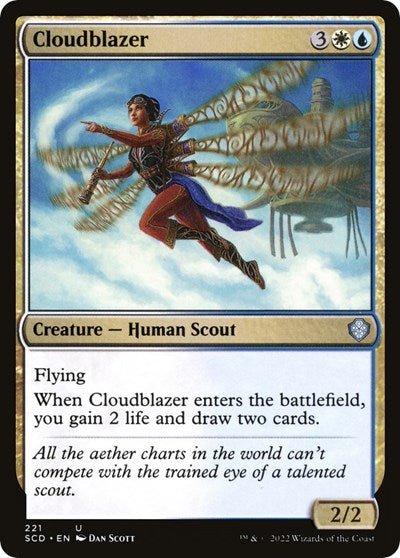 Cloudblazer (Commander 2022 Starter Decks) Near Mint - Nick Nack's Full Frontal Attack