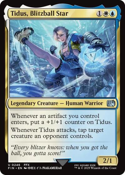 Tidus, Blitzball Star (Universes Beyond: FINAL FANTASY) Near Mint - Nick Nack's Full Frontal Attack