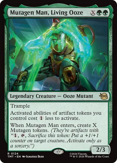 Mutagen Man, Living Ooze (Teenage Mutant Ninja Turtles) Near Mint