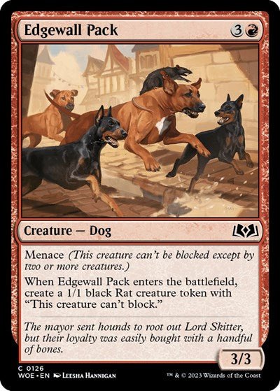 Edgewall Pack (Wilds of Eldraine) Near Mint - Nick Nack's Full Frontal Attack