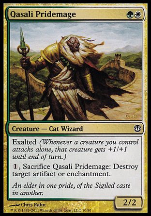 Qasali Pridemage (Duel Decks: Ajani vs Nicol Bolas) Near Mint - Nick Nack's Full Frontal Attack
