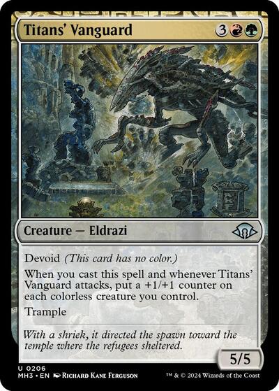 Titans' Vanguard (Modern Horizons 3) Near Mint - Nick Nack's Full Frontal Attack