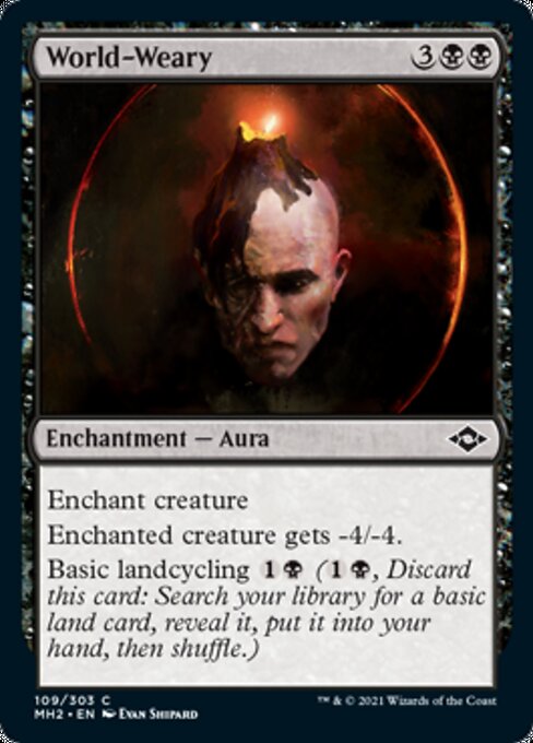 World-Weary (Modern Horizons 2) Near Mint - Nick Nack's Full Frontal Attack