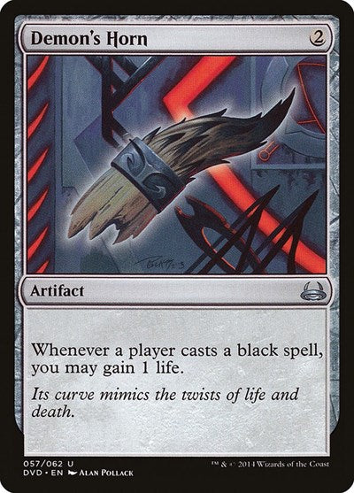 Demon's Horn (Duel Decks: Anthology) Near Mint