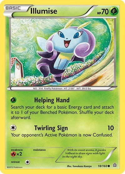 Illumise (XY - Primal Clash) Light Play - Nick Nack's Full Frontal Attack