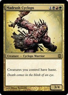 Madrush Cyclops (Alara Reborn) Near Mint - Nick Nack's Full Frontal Attack