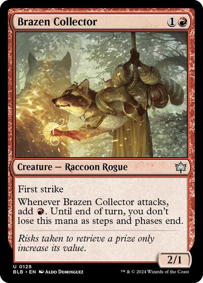 Brazen Collector (Bloomburrow) Near Mint