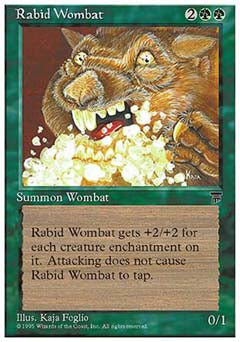 Rabid Wombat (Chronicles) Heavy Play