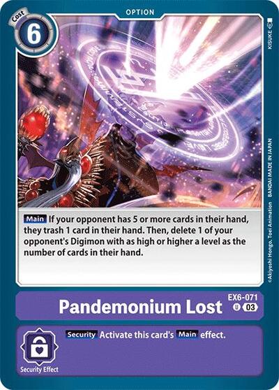 Pandemonium Lost (Infernal Ascension) Near Mint - Nick Nack's Full Frontal Attack