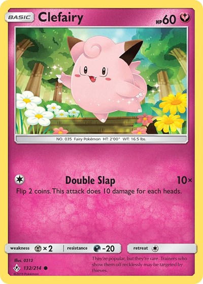 Clefairy (SM - Unbroken Bonds) Near Mint