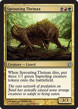 Sprouting Thrinax (Commander 2013 Edition) Near Mint - Nick Nack's Full Frontal Attack