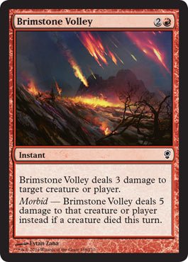Brimstone Volley (Conspiracy) Near Mint - Nick Nack's Full Frontal Attack