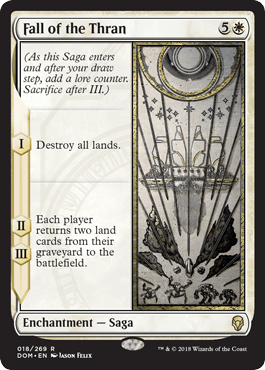 Fall of the Thran (Dominaria) Near Mint - Nick Nack's Full Frontal Attack
