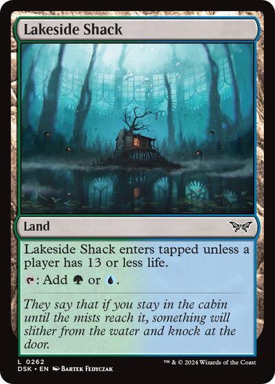 Lakeside Shack (Duskmourn: House of Horror) Near Mint - Nick Nack's Full Frontal Attack