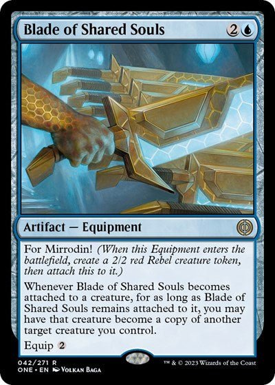 Blade of Shared Souls (Phyrexia: All Will Be One) Near Mint - Nick Nack's Full Frontal Attack