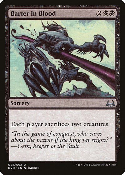 Barter in Blood (Duel Decks: Anthology) Near Mint