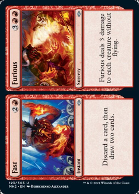 Fast // Furious (Modern Horizons 2) Near Mint - Nick Nack's Full Frontal Attack