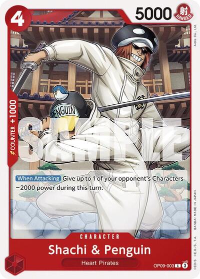 Shachi and Penguin (Emperors in the New World) Near Mint - Nick Nack's Full Frontal Attack