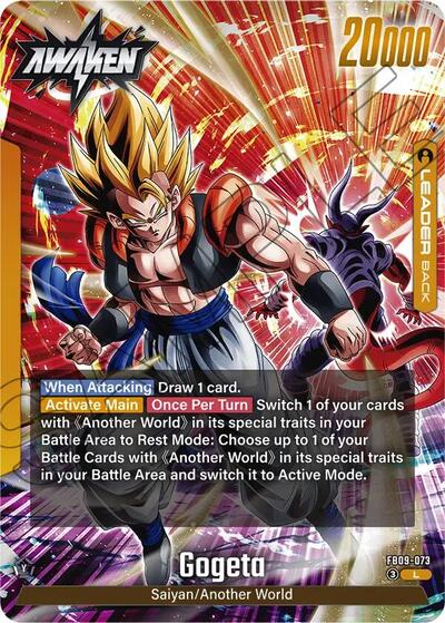 Son Goku/Vegeta // Gogeta (Dual Evolution) Near Mint - Nick Nack's Full Frontal Attack