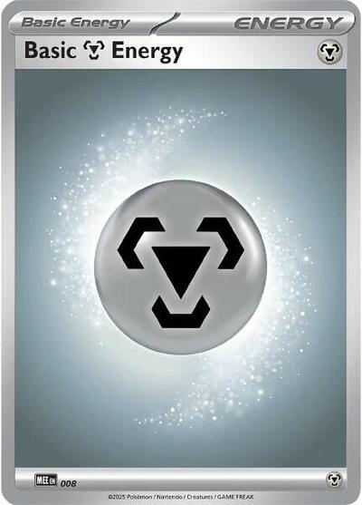 Basic Metal Energy - 008 (MEE: Mega Evolution Energies) Near Mint