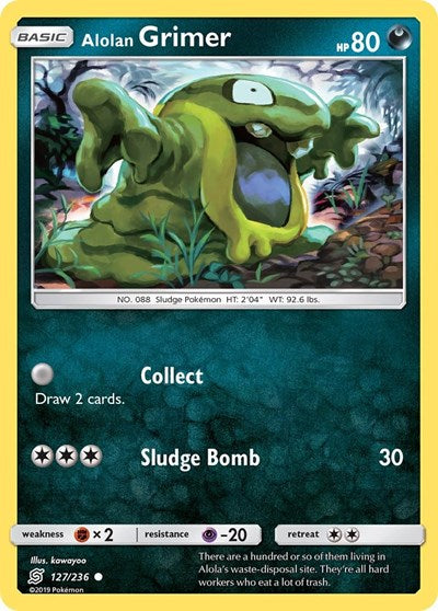 Alolan Grimer (SM - Unified Minds) Near Mint