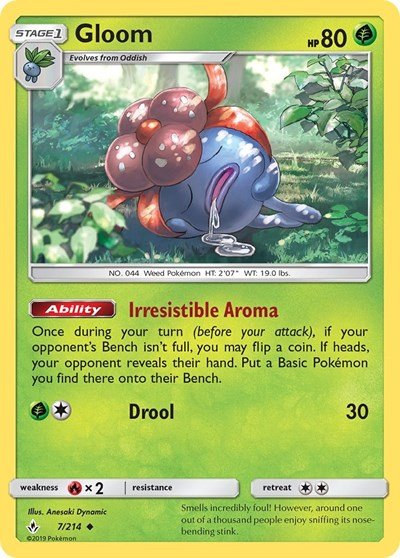 Gloom (SM - Unbroken Bonds) Near Mint - Nick Nack's Full Frontal Attack