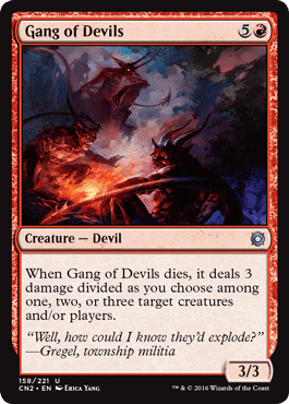 Gang of Devils (Conspiracy: Take the Crown) Near Mint - Nick Nack's Full Frontal Attack