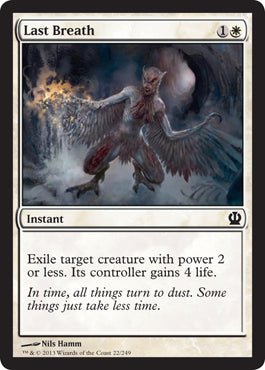 Last Breath (Theros) Near Mint - Nick Nack's Full Frontal Attack