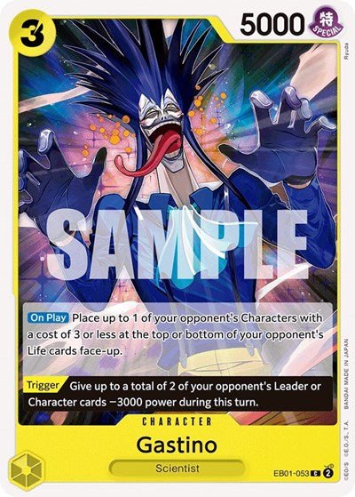 Gastino (Extra Booster: Memorial Collection) Near Mint - Nick Nack's Full Frontal Attack