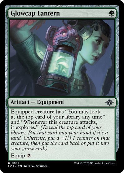 Glowcap Lantern (The Lost Caverns of Ixalan) Near Mint - Nick Nack's Full Frontal Attack
