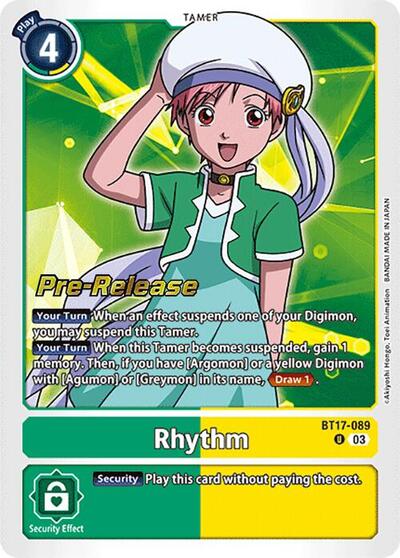 Rhythm (Secret Crisis Pre-Release Cards) Near Mint
